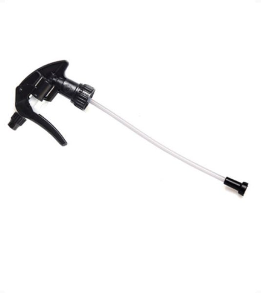 Picture of CHEMICAL RESISTANT BLACK TRIGGER SPRAYER HEAD ONLY-OUTOF STK